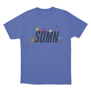 Mr. Men x SDMN Unisex T Shirt Blue