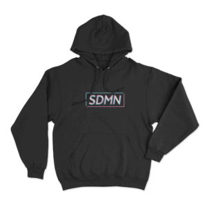 SDMN Logo Unisex Hoodie Black
