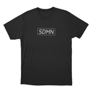 SDMN Logo Unisex T Shirt Black