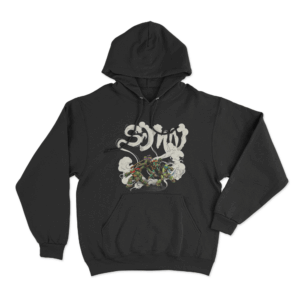 SDMN x TMNT Smoke Unisex Hoodie Black