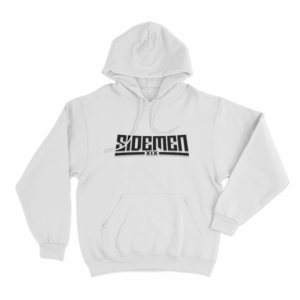 Sidemen Logo Unisex Hoodie White