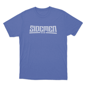 Sidemen XIX Logo Unisex T Shirt Blue